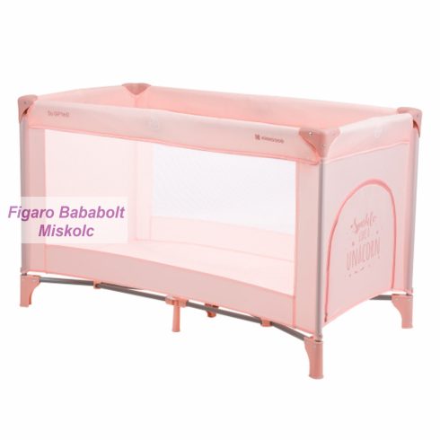 Kikkaboo So Gifted utazóágy "pink"