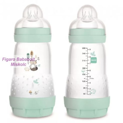 MAM Anti Colic Matt Forest Cumisüveg 260ml "kék"