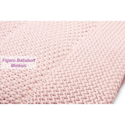 Sensillo kötött muszlin ágynemű szett "pink"
