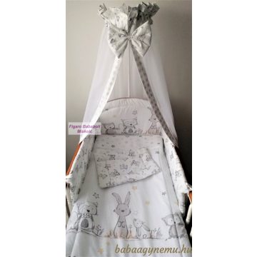 4 részes ágynemű szett "Bagoly Berci"