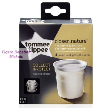   Tommee Tippee Closer To Nature anyatejtároló edénykék 4db