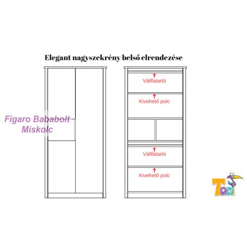 Elegant – nagyszekrény