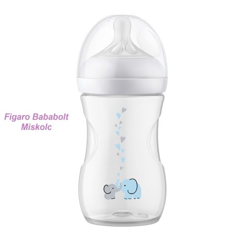 Philips AVENT cumisüveg Natural Response AirFree szeleppel 260ml "elefánt"