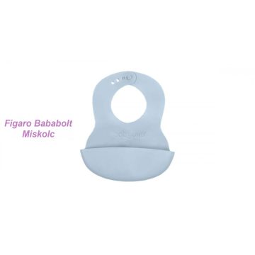 BabyOno műanyag előke "világoskék"