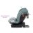   Chipolino Volare i-Size 360°-ban forgatható 40-150 cm isofixes gyermekülés "pastel green"