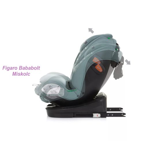 Chipolino Volare i-Size 360°-ban forgatható 40-150 cm isofixes gyermekülés "pastel green"