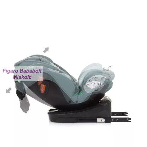 Chipolino Volare i-Size 360°-ban forgatható 40-150 cm isofixes gyermekülés "pastel green"