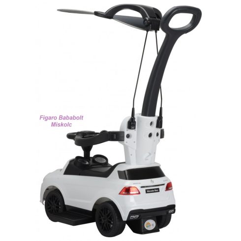 Chipolino Mercedes AMG GLE 63 bébitaxi tolókarral és kupolával "fehér"