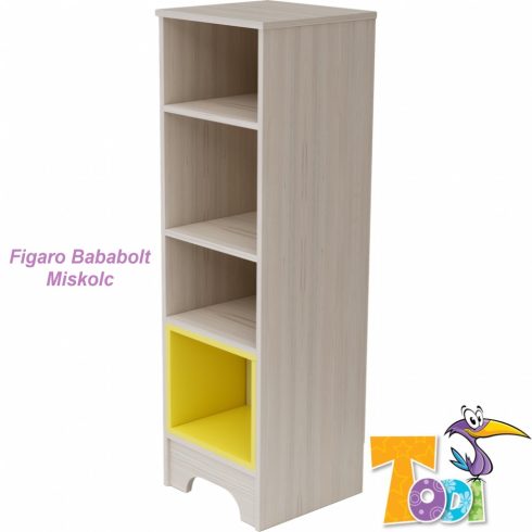 Todi ICE CREAM keskeny nyitott polcos szekrény