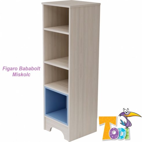 Todi ICE CREAM keskeny nyitott polcos szekrény