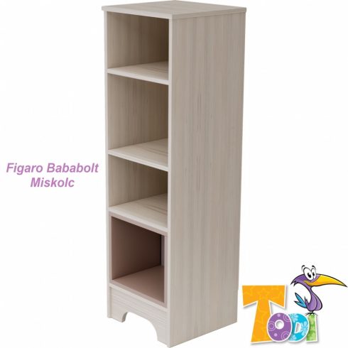 Todi ICE CREAM keskeny nyitott polcos szekrény