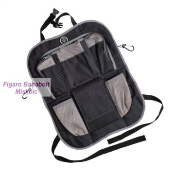   Prince Lionheart autóülés háttámla rendező - fekete/szürke