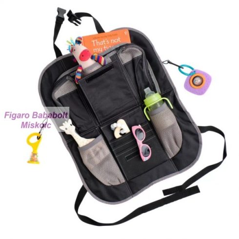 Prince Lionheart autóülés háttámla rendező - fekete/szürke