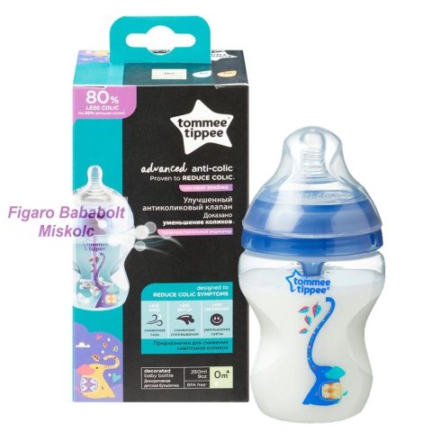 Tommee Tippee Advanced Anti-colic 260 ml. cumisüveg "kék"