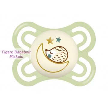   MAM Perfect Night játszócumi 2-6 hó "zöld süni"
