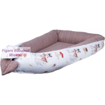   BUBABA BABAFÉSZEK PAMUTVÁSZON/KÖTÖTT HATÁSÚ L MÉRET- PINK FAIRYTALE