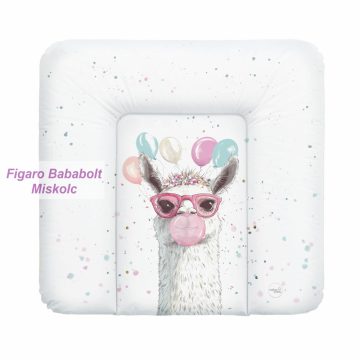 Pelenkázólap puha 75x72 cm "crazy lama"
