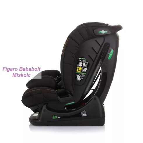 Chipolino Aviato i-Size 40-150 cm "obsidian"