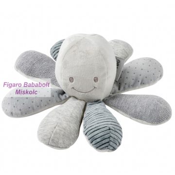 Nattou  csörgő plüss octopus " szürke"