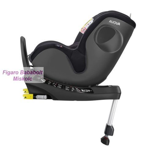 AVOVA Sperber-Fix 61 i-Size biztonsági gyerekülés 61-105cm Grey/Black