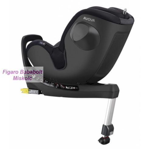 AVOVA Sperber-Fix 61 i-Size biztonsági gyerekülés 61-105cm Grey/Black
