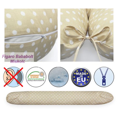 Scamp szoptatós párna "bézs pöttyös"