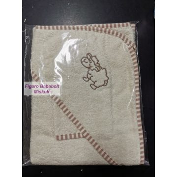   Stella fürdőlepedő, fürdetőkesztyű "bézs bárány"