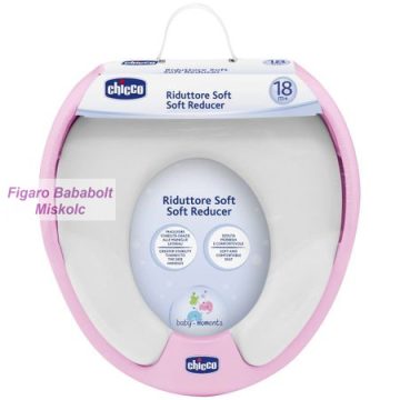   Chicco puha, párnázott, kapaszkodós WC szűkítő "pink"