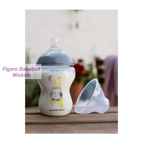 Tommee Tippee Closer to Nature cumisüveg 260ml "Ollie bagoly"