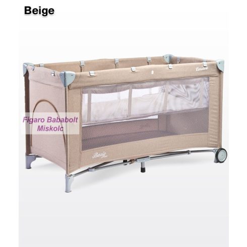 Caretero Basic Plus utazóágy "beige"