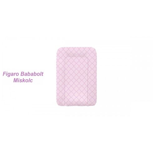 Pelenkázó lap puha  "Pink rácsos" 