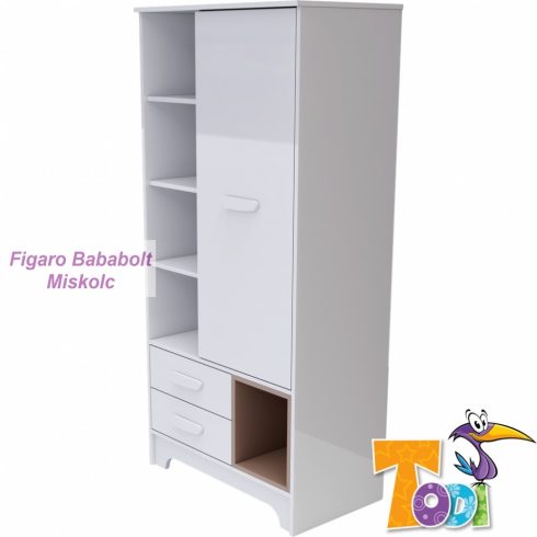 Todi BIANCO nagyszekrény