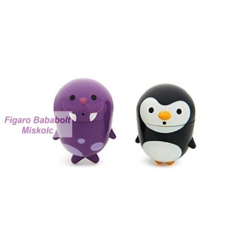 Munchkin CleanSqueeze™ spriccelős fürdőjáték - pingvin & rozmár vagy búvár & cápa