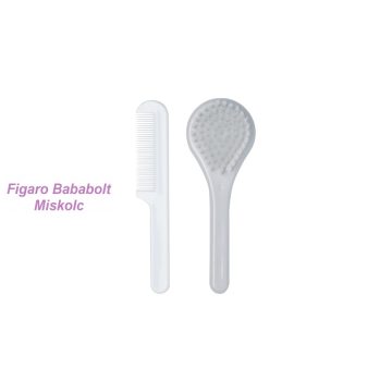 LUMA fésű és kefe "light grey"