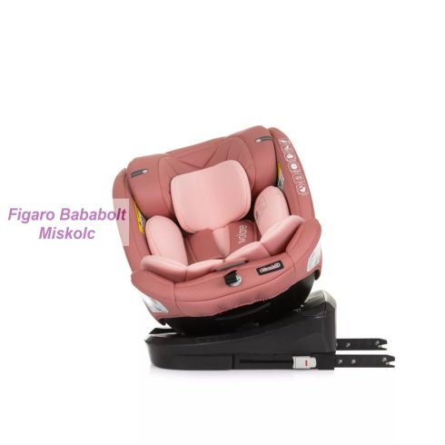 Chipolino Volare i-Size 360°-ban forgatható 40-150 cm isofixes gyermekülés "flamingo"