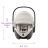  BRITAX RöMER Baby-Safe Pro Lux hordozó 40-85cm Vario Base 5Z rögzítőtalp bundle "Soft Taupe"