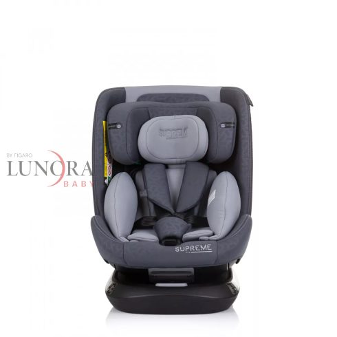 Chipolino Supreme autósülés Isofix 40-150cm - Granite