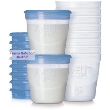 Avent Via poharak 180ml 5db tetővel