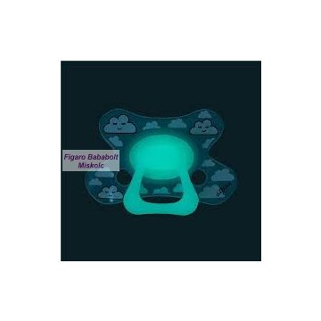   Difrax Natural sötétben világító cumi 6+ "Felhő"