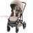   BRITAX RöMER Smile 5Z Comfort Style babakocsi bundle szett (Smile 5Z babakocsi + mózeskosár + Baby-Safe Pro) Teak + Mineral Grey Baby-Safe Pro