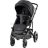   BriTAX RöMER Smile 5Z Style multifunkciós babakocsi szett mózeskosárral "Carbon Black"