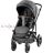   BRITAX RöMER Smile 5Z Comfort Plus Style babakocsi bundle szett (Smile 5Z babakocsi + mózeskosár + Baby-Safe Pro + Vario Base 5Z) Mineral Grey