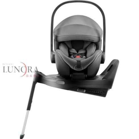 BRITAX RöMER Smile 5Z Comfort Plus Style babakocsi bundle szett (Smile 5Z babakocsi + mózeskosár + Baby-Safe Pro + Vario Base 5Z) Mineral Grey