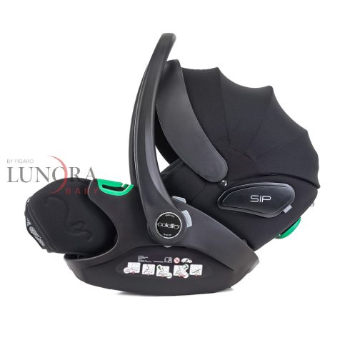 Coletto Zoom I-size 40-87cm babahordozó-Fekete