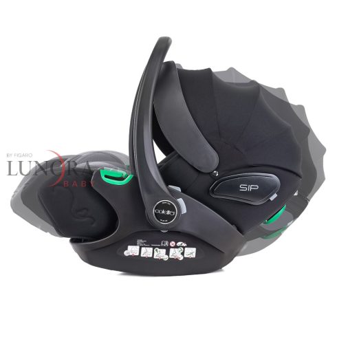 Coletto Zoom I-size 40-87cm babahordozó-Fekete