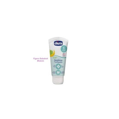 Chicco Alma-Banán ízű fluormentes fogkrém Xilitollal