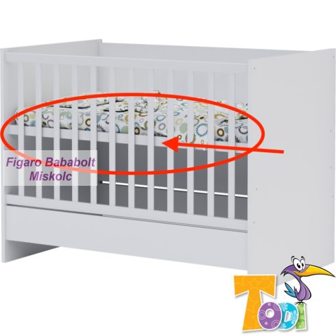 Todi White Bunny – fekvőrács 70×120-as