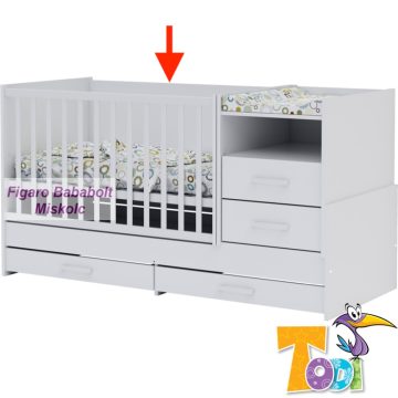 Todi White Bunny – hátsó oldalrács kombiágyhoz