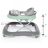 Zopa Fiesta bébikomp, Grey/Mint