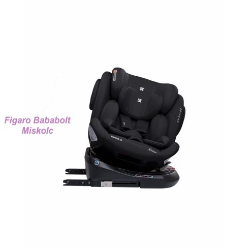 Kikkaboo i-Felix i-Size 360°-ban forgatható 40-150 cm isofixes gyermekülés "fekete"
